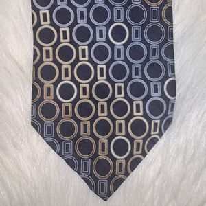 Puritan silk blue tie L